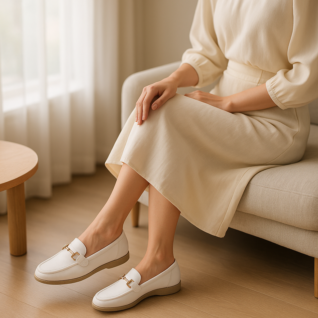 Mocassin Pied Sensible Femme