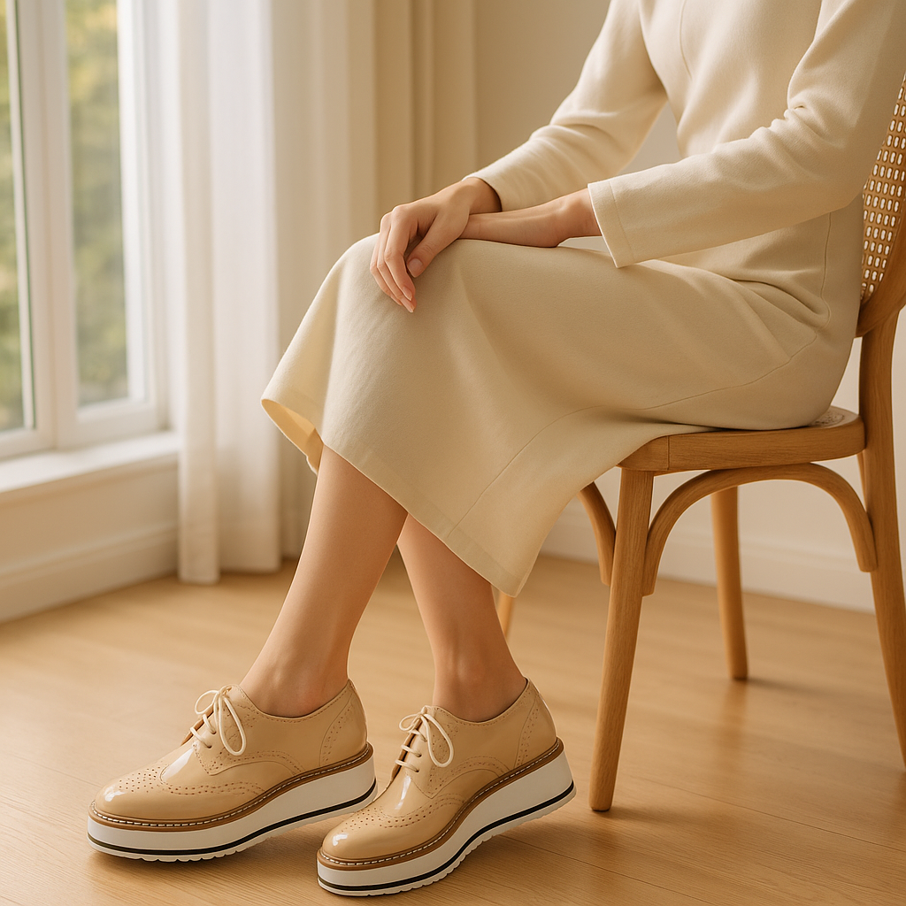 Mocassin Moderne Femme