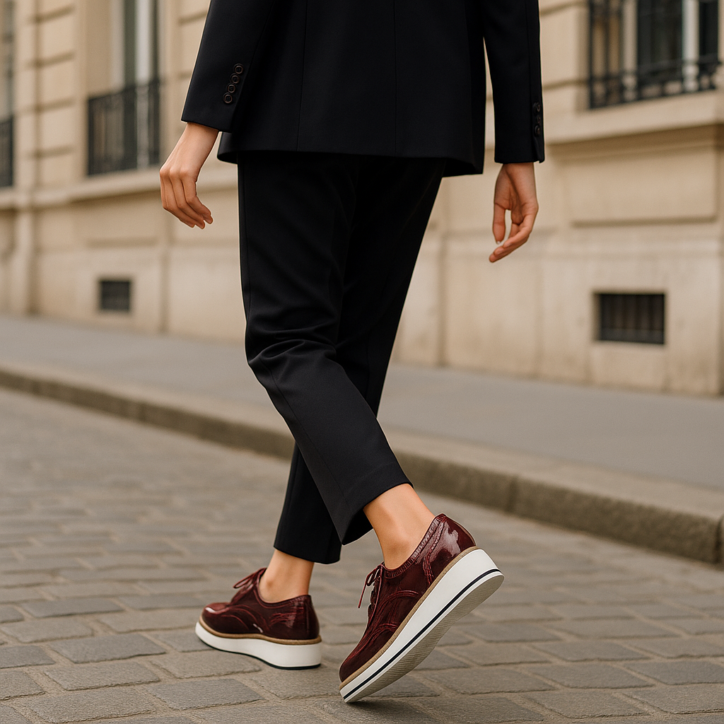 Mocassin Derbies Femme