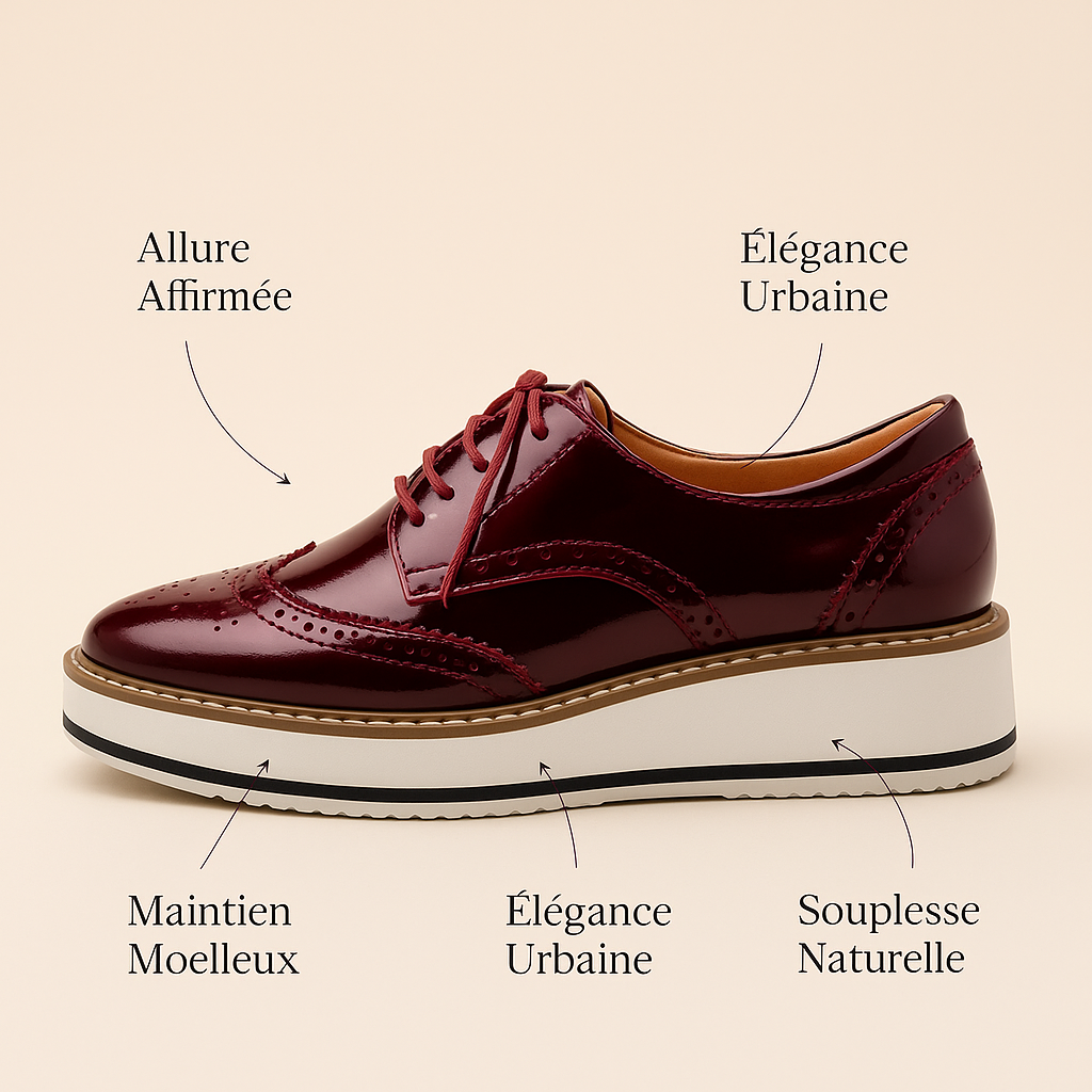 Mocassin Derbies Femme