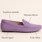 Mocassin Fuschia Femme