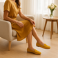 Mocassin Jaune Femme
