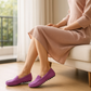 Mocassin Fuschia Femme