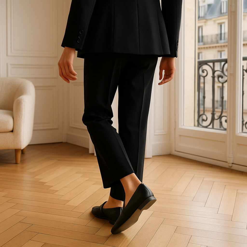 Mocassin Bout Carré Femme