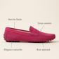 Mocassin Rose Femme