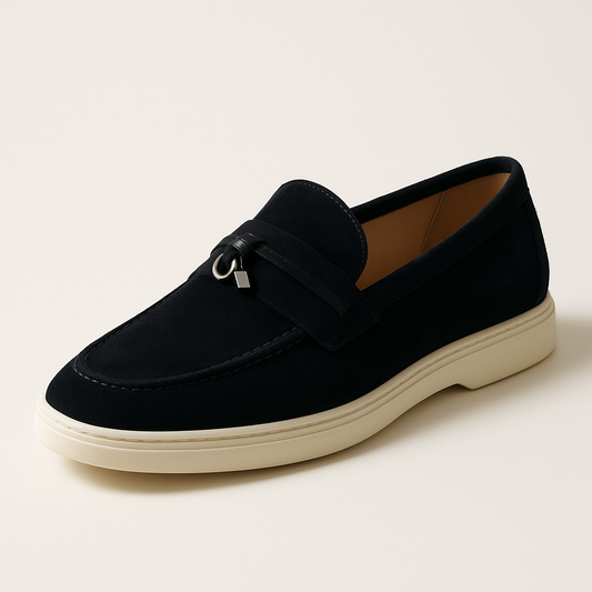 Mocassin Daim Luxe Femme